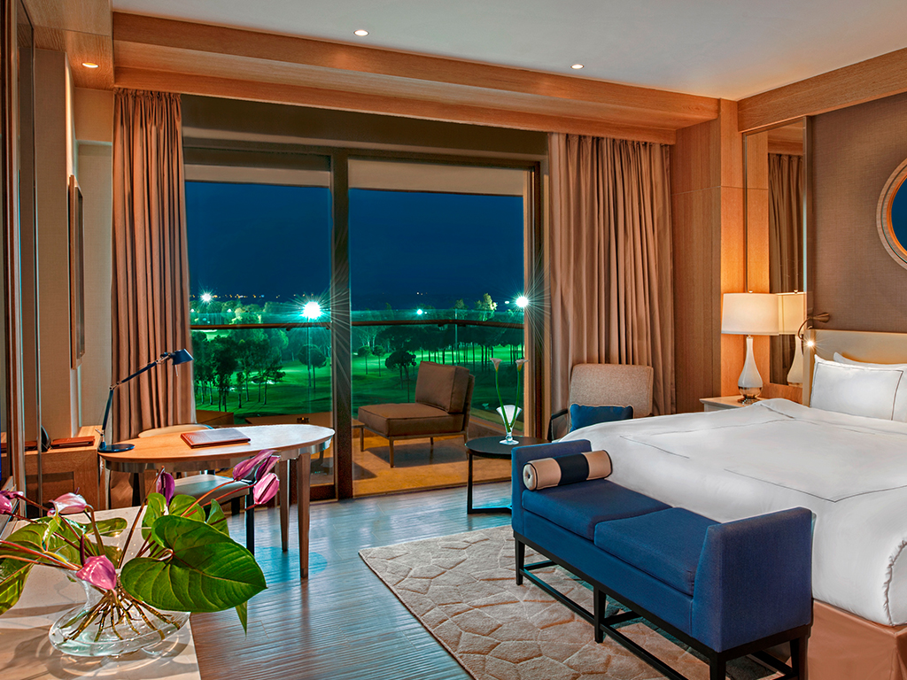 luxury land view room